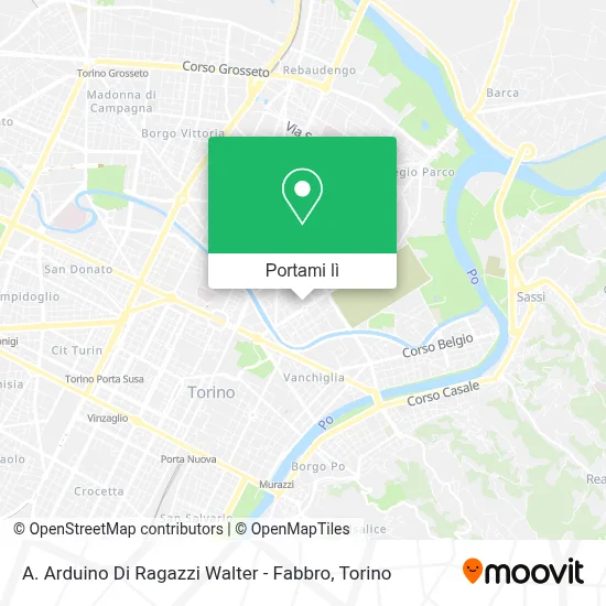 Mappa A. Arduino Di Ragazzi Walter - Fabbro