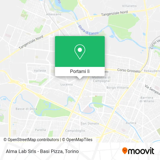 Mappa Alma Lab Srls - Basi Pizza
