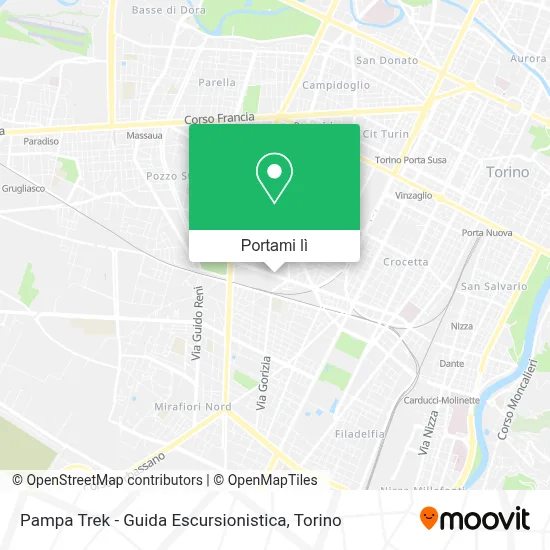 Mappa Pampa Trek - Guida Escursionistica