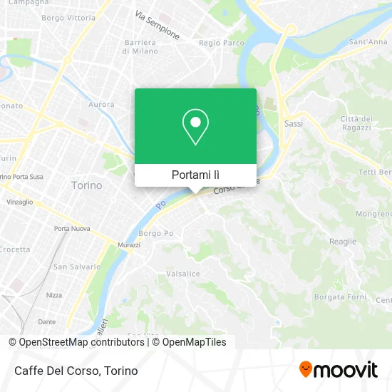 Mappa Caffe Del Corso