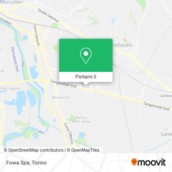 Mappa Fowa Spa