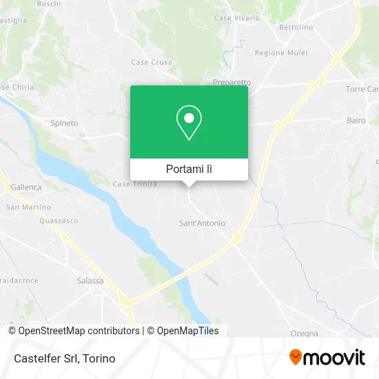 Mappa Castelfer Srl