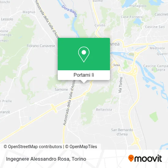 Mappa Ingegnere Alessandro Rosa