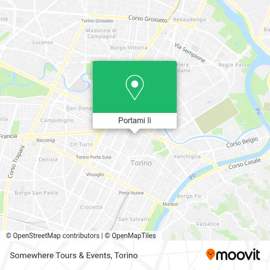 Mappa Somewhere Tours & Events