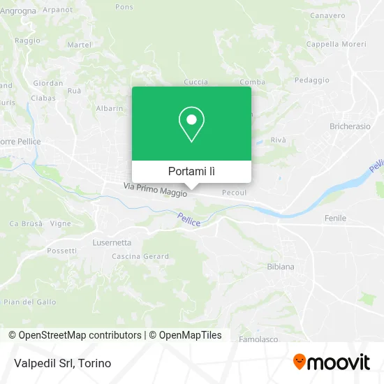 Mappa Valpedil Srl