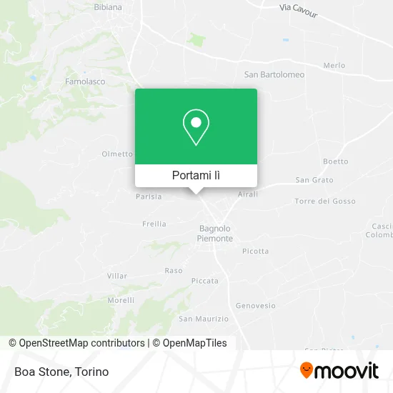 Mappa Boa Stone