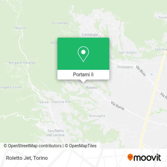 Mappa Roletto Jet
