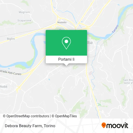 Mappa Debora Beauty Farm
