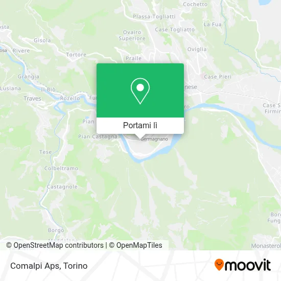 Mappa Comalpi Aps