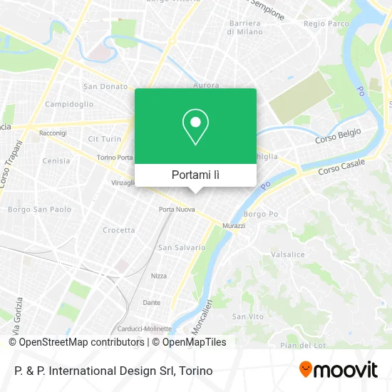 Mappa P. & P. International Design Srl