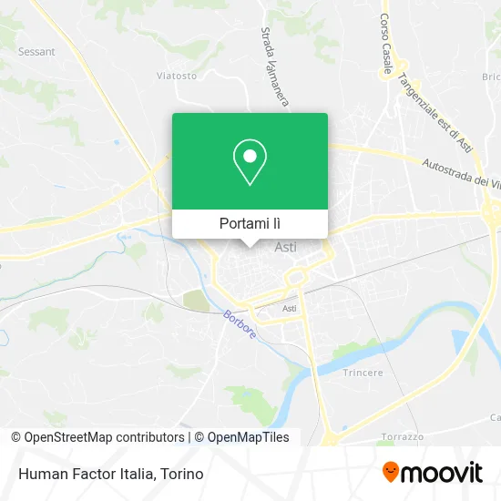 Mappa Human Factor Italia