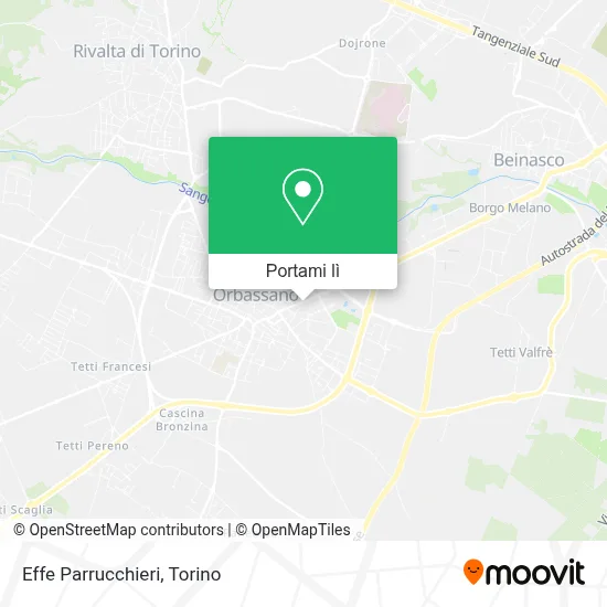 Mappa Effe Parrucchieri