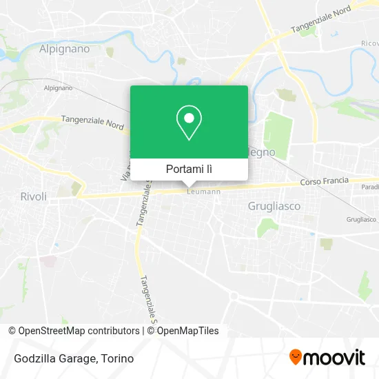 Mappa Godzilla Garage