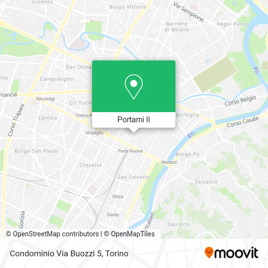 Mappa Condominio Via Buozzi 5