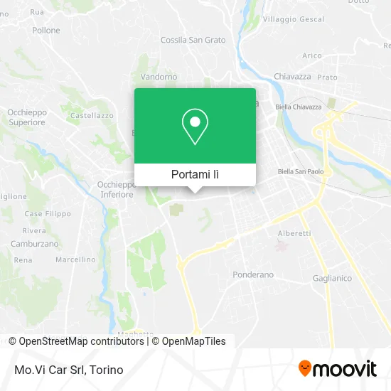 Mappa Mo.Vi Car Srl