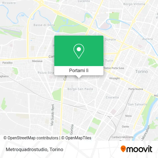 Mappa Metroquadrostudio