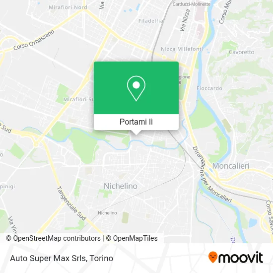 Mappa Auto Super Max Srls