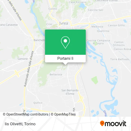 Mappa Iis Olivetti