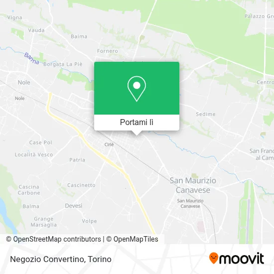 Mappa Negozio Convertino