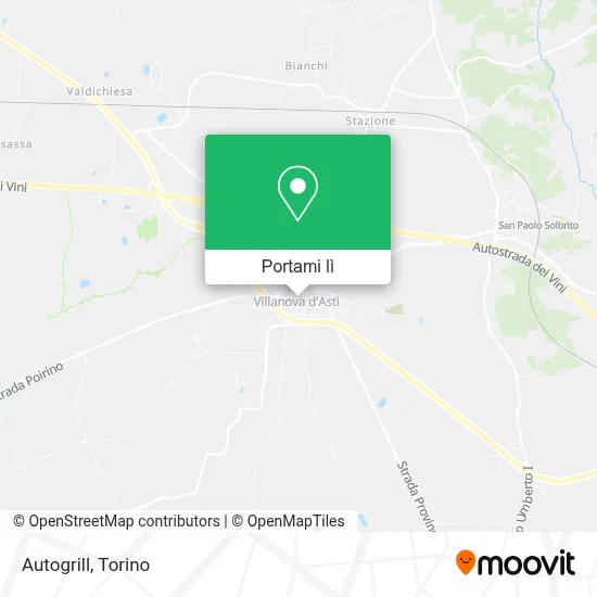 Mappa Autogrill