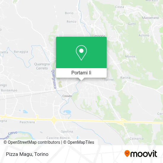 Mappa Pizza Magu