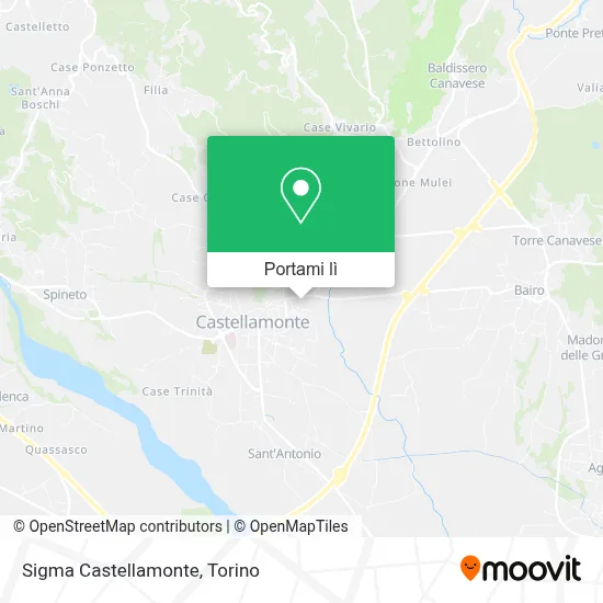 Mappa Sigma Castellamonte
