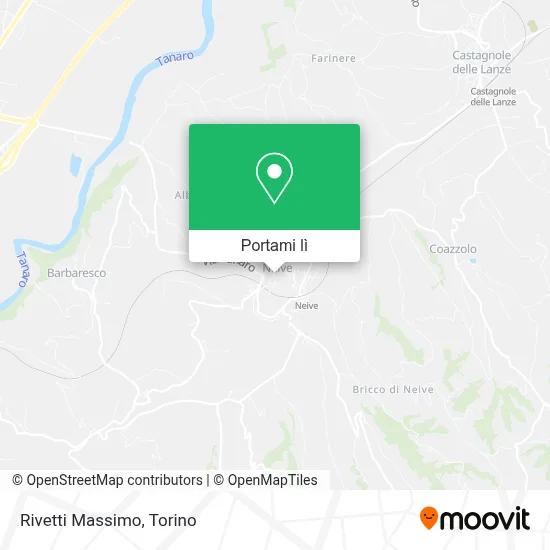 Mappa Rivetti Massimo