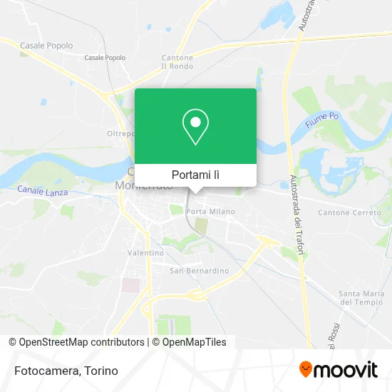 Mappa Fotocamera