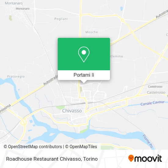 Mappa Roadhouse Restaurant Chivasso