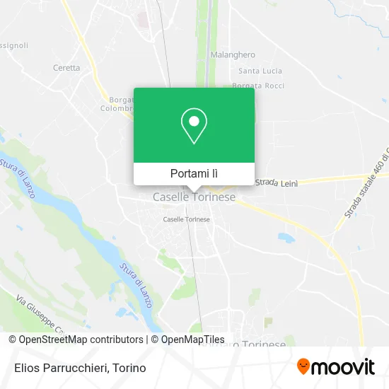 Mappa Elios Parrucchieri