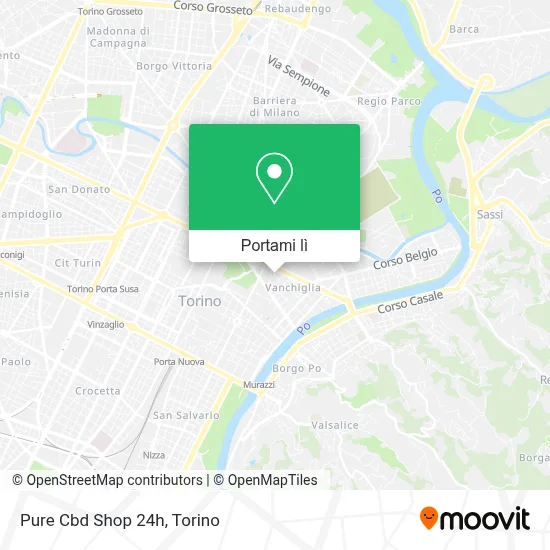 Mappa Pure Cbd Shop 24h