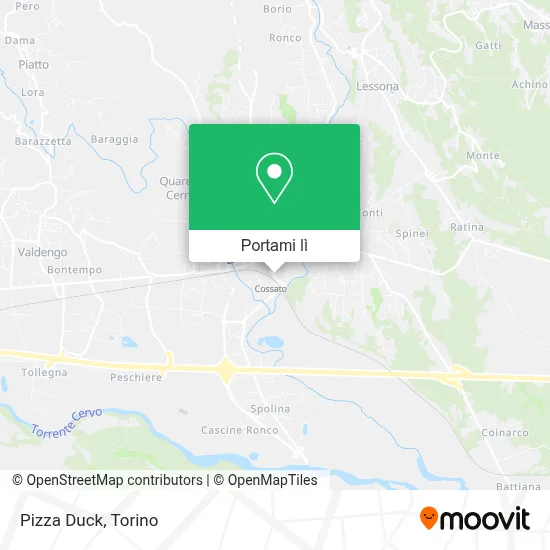 Mappa Pizza Duck