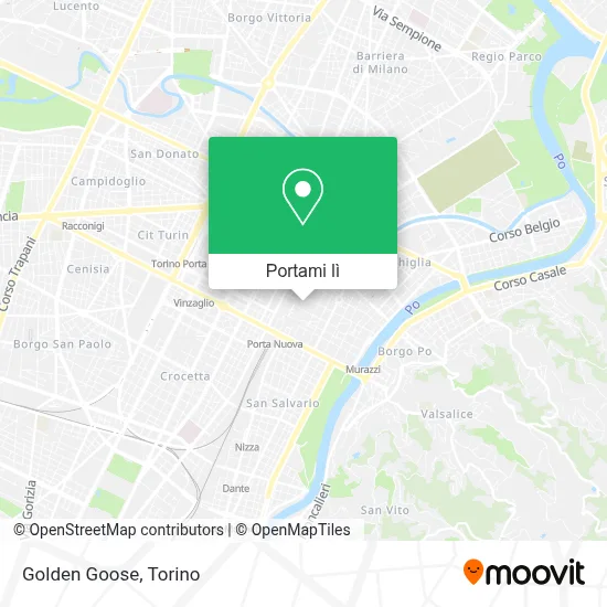 Mappa Golden Goose