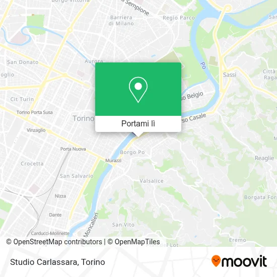 Mappa Studio Carlassara