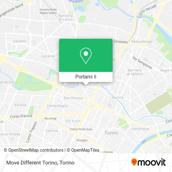 Mappa Move Different Torino