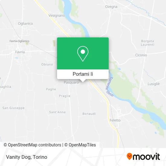 Mappa Vanity Dog