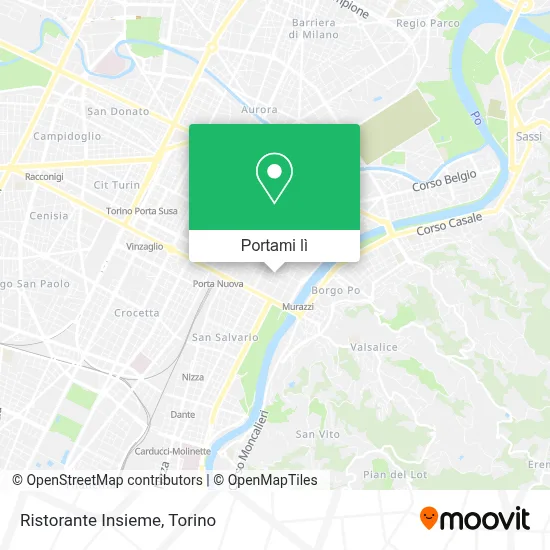 Mappa Ristorante Insieme
