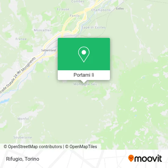 Mappa Rifugio