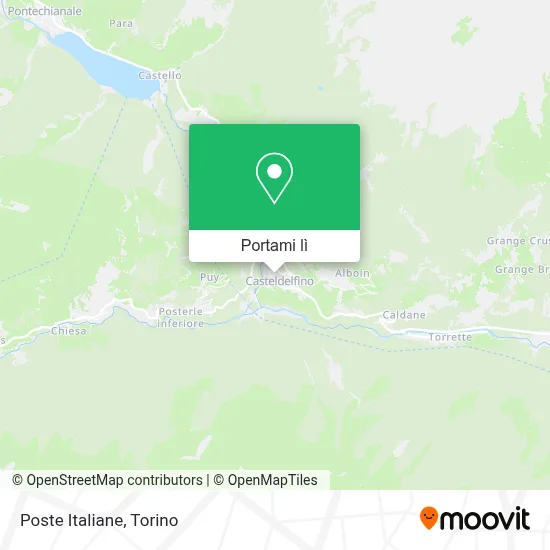 Mappa Poste Italiane
