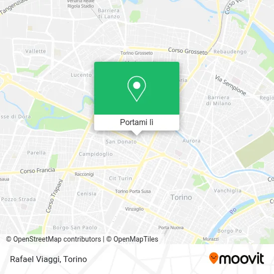 Mappa Rafael Viaggi