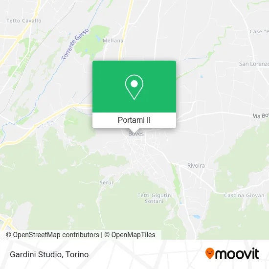 Mappa Gardini Studio