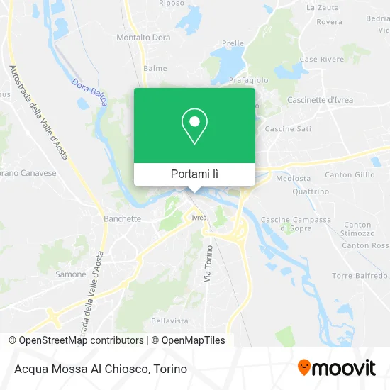 Mappa Acqua Mossa Al Chiosco