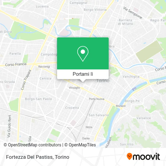 Mappa Fortezza Del Pastiss