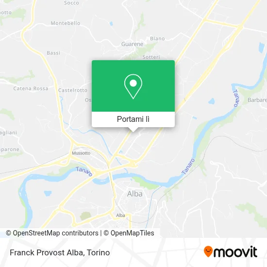 Mappa Franck Provost Alba