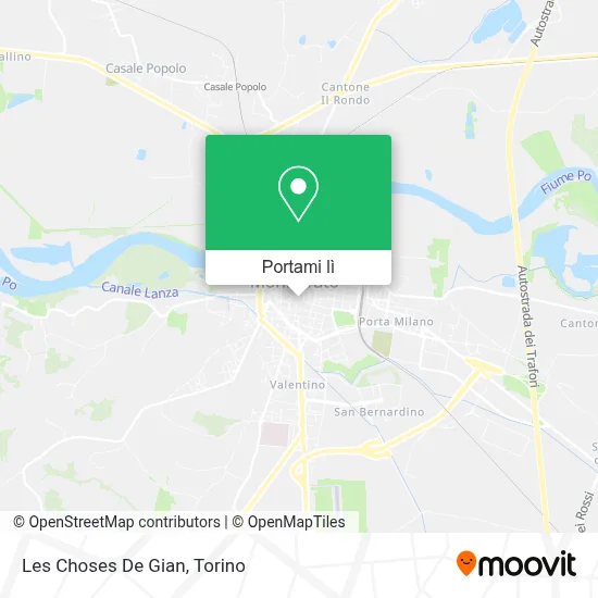 Mappa Les Choses De Gian