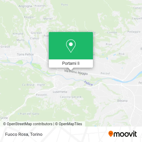 Mappa Fuoco Rosa