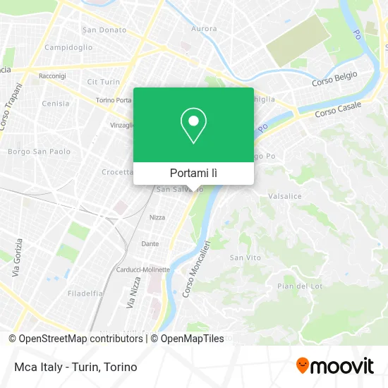 Mappa Mca Italy - Turin