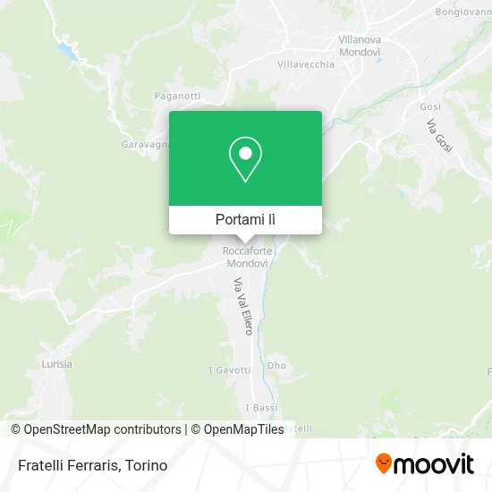 Mappa Fratelli Ferraris
