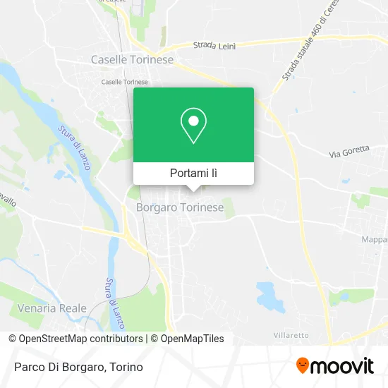 Mappa Parco Di Borgaro