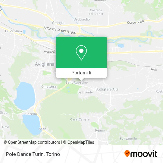 Mappa Pole Dance Turin